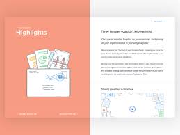 Ueno Rebrand Dropbox Work Folders Web Design User Interface