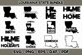 Weekly free svg cut file diy craft inspirations & videos 👇🏼✨click this link for more✨👇🏼 smart.bio/freesvgcaluyadesign. Louisiana State Bundle 12 Designs Graphic By Svgexpress Creative Fabrica