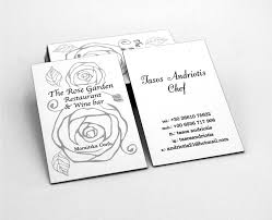 Check out our chef business card selection for the very best in unique or custom, handmade pieces from our business & calling cards shops. Tasos Andriotis Chef Business Card Business Card Design Inspiration