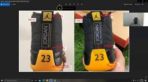 Air jordan 12 black university gold. Real Vs Fake Air Jordan 12 Black University Gold Quick Ways To Identify The Fake Pair Youtube