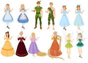 Disney Characters vs. Fairytale Characters II by musicmermaid on ...