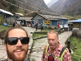 Meet the man who escaped the devastating Nepal earthquake and has pledged  to trek one kilometre for every ten lives lost to help rebuild the stricken  country
