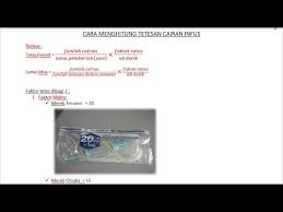 Dec 12, 2020 · menghitung tetesan infus yang akan masuk kedalam tubuh anda akan bisa dilakukan dalam beberapa cara dibawah ini. Cara Menghitung Tetesan Infus Youtube