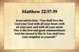 Matthew 22:37 hebrew bible ויאמר ישוע אליו ואהבת את יהוה אלהיך בכל לבבך ובכל נפשך ובכל מדעך׃. Matthew 22 37 39 Scripture On The Walls