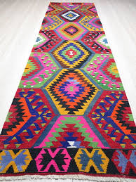 Moderner Bohemian Hauptdekor Vintage Handgewebte Wolle Turkische Kilim Teppich Laufer Teppich Area Rug Kelim Teppich 35 4 X 12 Kilim Rugs Kelim Carpet Kilim