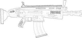 You can use these free printable fortnite gun coloring pages for your websites, documents or presentations. Pin On Fortnite Coloring Pages