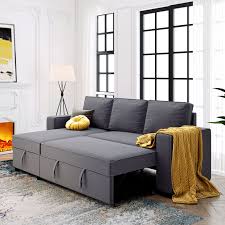 While the price may justify the visual elements of this. Ebern Designs 91 5 Pull Out Sleeper Sofa Sectional Sofa Bed With Storage Chaise Wayfair