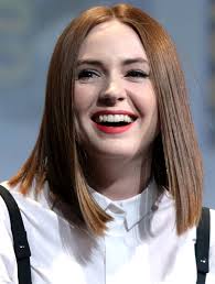 13 Straight Capless Brown Without Bangs Karen Gillan Wigs Karen Gillan Karen Sheila Gillan Karen Gilan