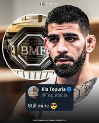 Ilia Topuria being a grade A promoter/villain 🦹#UFC318