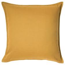 Gurli Cushion Cover Golden Yellow 20x20 Ikea In 2020 Cushion Cover Ikea Cushions