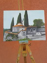 Stari Bar Omerbasic Mosque Painting Diy And Crafts Art