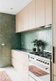 Green also comes in a variety of and these green tiles for bathroom, kitchen will help you create a breathtaking look. Pin By Spruce Upholstery On Interiors Kitchens Kitchen Remodel Small Interior Design Kitchen Kitchen Design