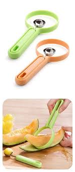 Maybe you would like to learn more about one of these? 2 In 1 Melon Peeler Baller Clever Kitchen Utensil Product Design Cool Kitchen Gadgets Kitchen Gadgets Cooking Gadgets