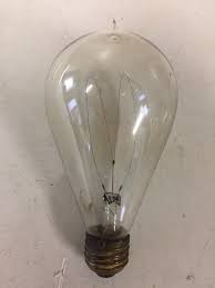 Antique Edison Light Bulb Blown Glass Woodworking Other Power Tools New Humidors Vintage Collectibles K Bid
