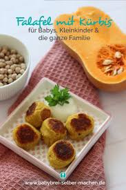 Rezept Fur Leckere Falafel Mit Kurbis Fur Die Ganze Familie Auch Fur Babys Und Kleinkinder Geeignet Falafel Sind Auch Ein Ge Fingerfood Baby Rezepte Falafel