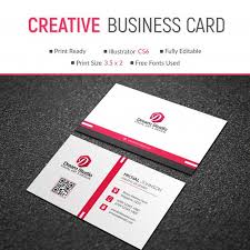Red And White Business Card Business Card Mock Up Printing Business Cards Red Business Cards