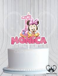 Read more about list of innovative and creative ideas for 1st birthday cakes. Minnie Baby S 1st Birthday Cake Topper Cmpartycreations