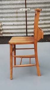 Beech Cross Back Church Chapel Pew Chairs Antique Church Furnishings Chair Small Spaces Furnishings