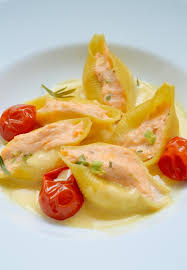Nudeln Mit Lachs Gefullte Muschelnudeln Rezept Nudeln Mit Lachs Muschelnudeln Lachs Rezept