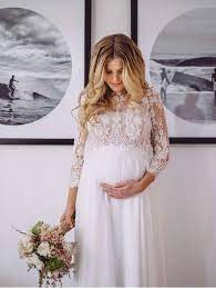 8 Ideas De Vestidos De Novia Embarazada Vestidos De Novia Embarazada Novias Embarazadas Vestidos De Novia