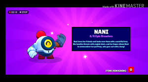 Follow supercell's terms of service. Unlocking Nani Brawl Stars Youtube