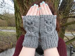 Owl Mitts Pattern By Amanda Jones Ravelry