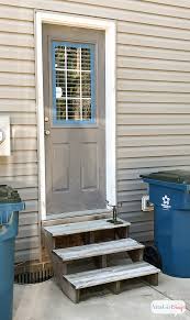 Clean your front door by washing it down with a wet rag. How To Paint A Door Without Removing It Atta Girl Says