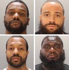 4 men charged with beating robbery victims, tasing them with cattle prod