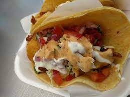 Fish tacos are great if you're looking for a fast dinner idea. The Fish Taco Picture Of Mariscos German San Diego Tripadvisor