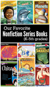 This is a reading list for kindergarten and first graders. Favorite Nonfiction Series Books For K 5th Grades This Reading Mama