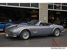 We did not find results for: 1962 Ferrari 250gt California Spyder Not Modena 5 Speed 350 V8 2 500 Miles