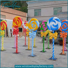 Giant Lollipop Prop Candy Land Christmas Outdoor Christmas Decorations Outdoor Christmas Diy