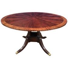 We are entering our third decade in the antique and fine furniture business. Round Mahogany Georgian Style Pedestal Dining Table By Leighton Hall For Sale At 1stdibs
