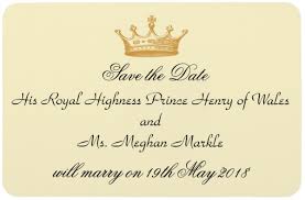 You're invited to the royal wedding! Harry Meghan Start Planning Your Royal Wedding Viewing Party Today Partyideapros Com