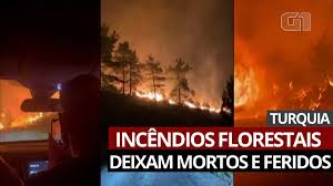 Vê num mapa o estado dos incêndios florestais em portugal. Incendios Florestais Deixam Seis Mortos Na Turquia Assistir Video De Pessoas Fugindo Do Fogo Mundo