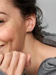 Pink Daisy Flower Pandora Earring Pandora Pink Daisy Flower Stud Earrings  Coquitlam Centre