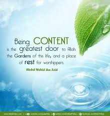 Quotes from famous authors, movies and people. Contentment Islamic Teachings Alhamdulillah Islamic Websites