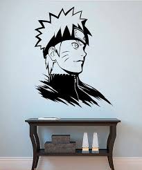 Anime Wall Vinyl Decal Naruto Wall Vinyl By Kellywallstickers Anime Decor Diy Wall Decals Diy Kids Decor