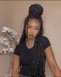 Wazz Popping Braided Hairstyles African Braids Hairstyles Aesthetic Hair