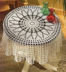 Square motif tablecloth crochet pattern. Crochet Art Crochet Tablecloth Free Pattern Beautiful Simple And Easy Diagram Crochet Tablecloth Pattern Doily Patterns Handmade Tablecloth