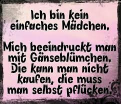 Kein Einfaches Mädchen Lustige Sprüche Und Zitate
