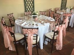 Mahogany Chiavari Wedding Chairs Blush Satin Sashes Black Chair Chiavari Chairs Chiavari