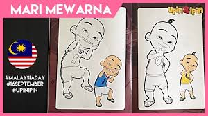 38:00 mvm islamic recommended for you. Mari Mewarna Upin Ipin Coloring Pages For Kids Youtube