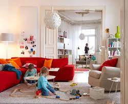 Cozy Red Modular Sofa To Refresh Your Living Room Modern Residential Design O Red Sofa Living Room Bright Living Room Living Room Red