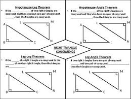 Congruent triangles have the same size and the same shape. Right Triangle Congruence Worksheet Pdf Aery Schaso Site