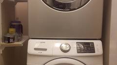 This kit sits between your washer and dryer. Can I Stack A Washer A Dryer Of A Different Brand Size