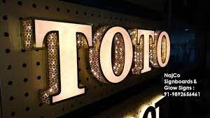 Sign Board Glow Sign Shop Signage Glow Sign Signage Light