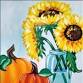 Bright Autumn Bouquet **Twisted Tuesday** event in Jensen Beach, FL