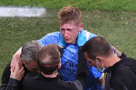 Man city's kevin de bruyne still suffering from injury despite. Injury Update On Kevin De Bruyne Bitter And Blue