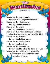 The Beatitudes Beatitudes Beatitudes For Kids Bible Lessons For Kids